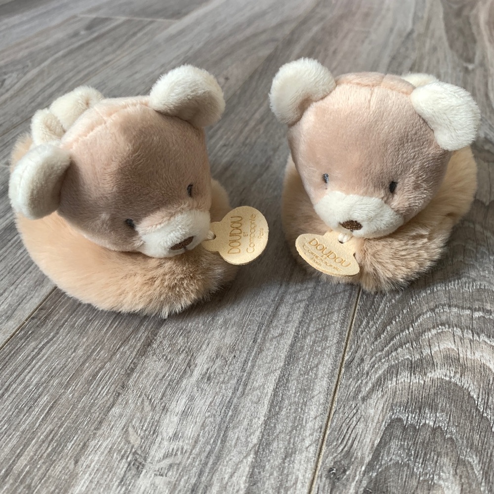 DOUDOU et Compagnie Bear Bootie Shoes
